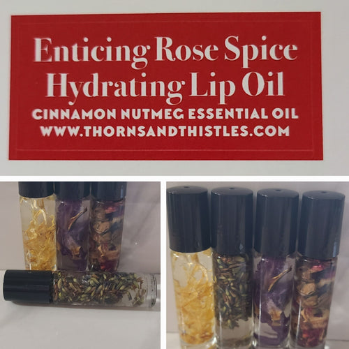 Lip oil Enticing Rose Spice